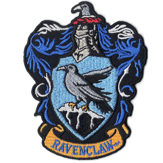 Harry Potter Ravenclaw Crest Embroidered Iron On Patch