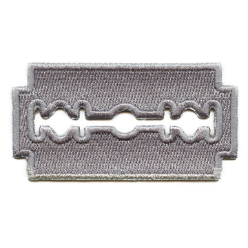 Stainless Steel Razor Blade Patch Tool Medical Health Embroidered Iron On