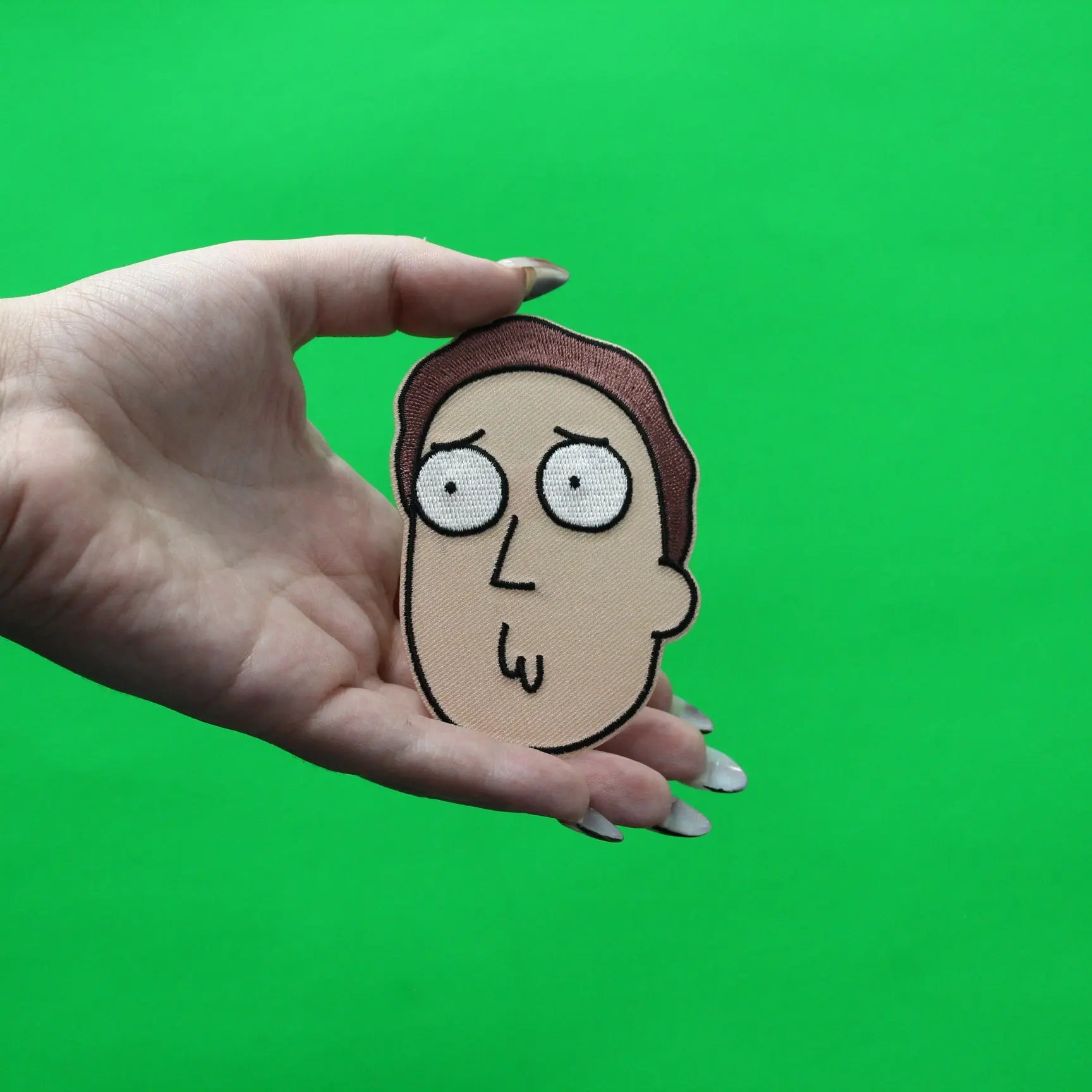 Rick And Morty Pathetic Jerry Patch Cartoon Network Animation Embroidered Iron On