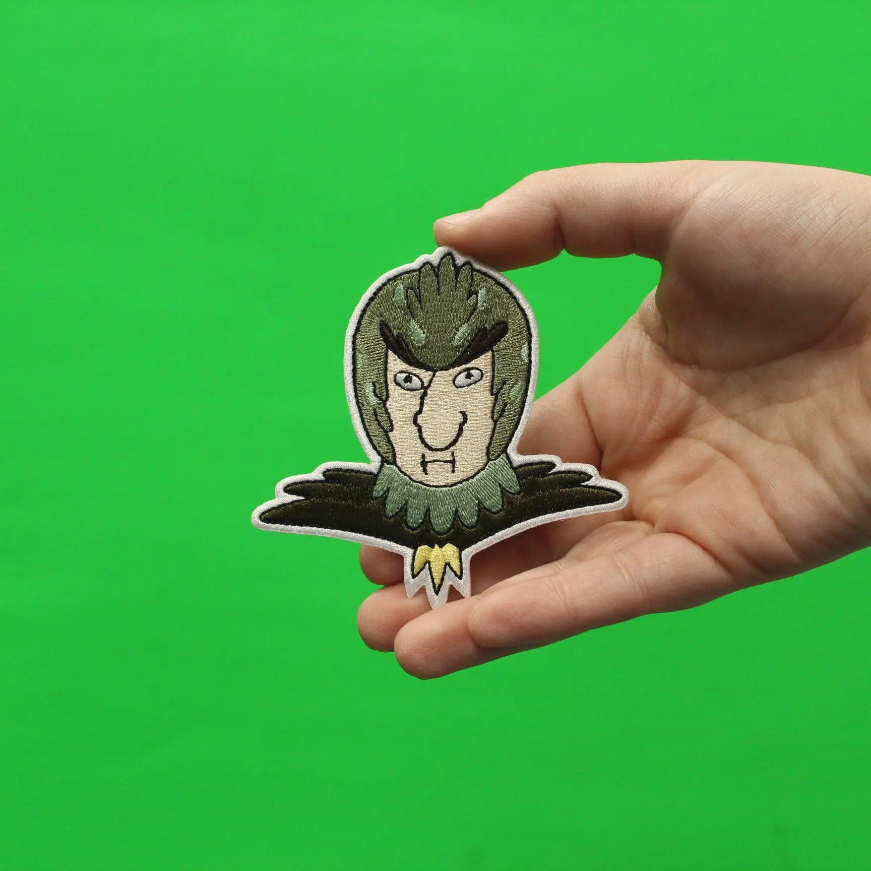 Rick and Morty Birdperson Head Embroidered Iron On Patch