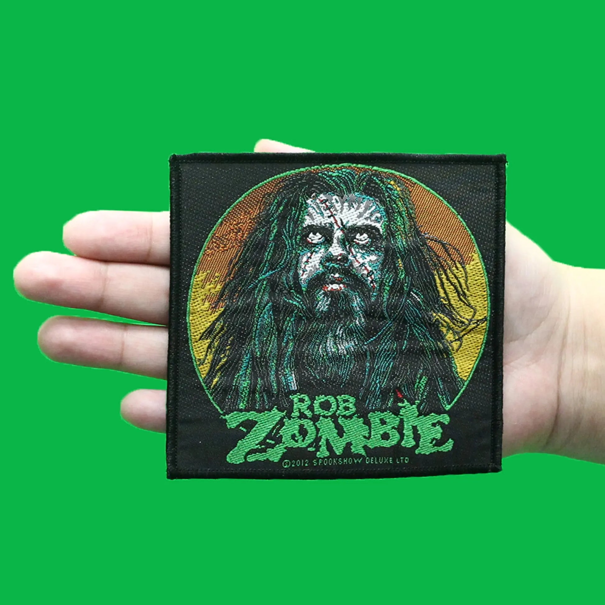 Rob Zombie Past, Present, and Future Patch Undead Album Cover Woven Iron On