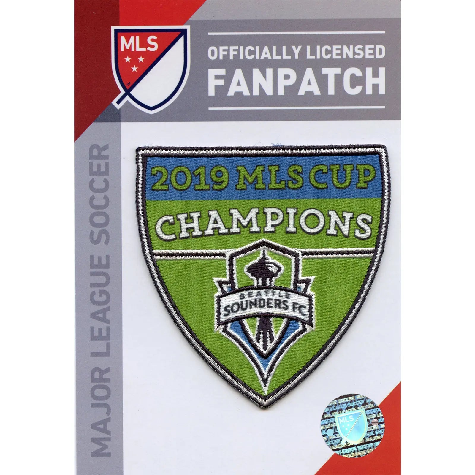 2019 MLS Cup Champions Seattle Sounders Embroidered Patch