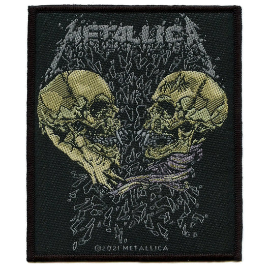 Metallica Sad But True Art Patch Heavy Metal Band Woven Iron On