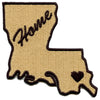 Louisiana Home State Embroidered Iron On Patch 
