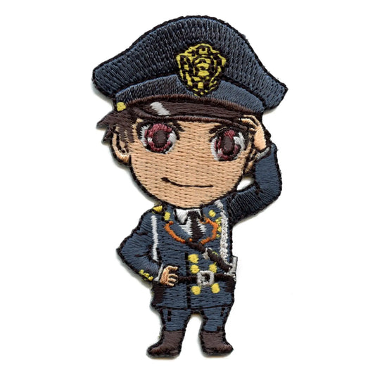 Samurai Flamenco Hidenori Patch Chibi Full Body Embroidered Iron On