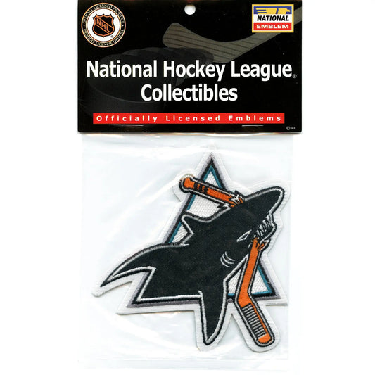 San Jose Sharks Retro Team Logo Embroidered Iron On Patch