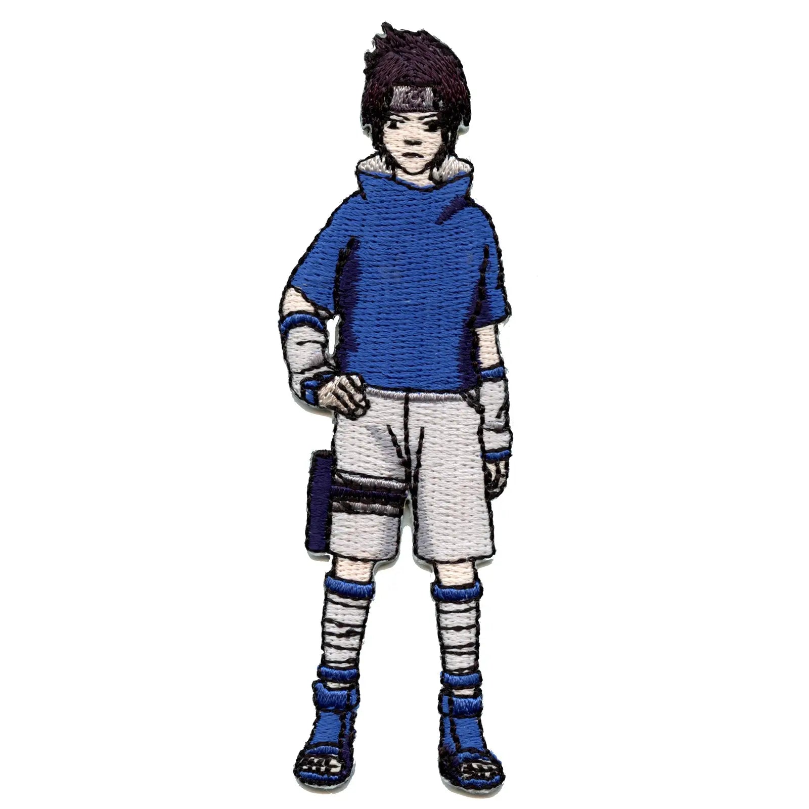 Naruto Anime Sasuke Embroidered Iron On Patch
