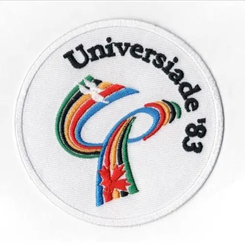 1983 Edmonton Oilers Summer Olympics Universiade Jersey Patch 