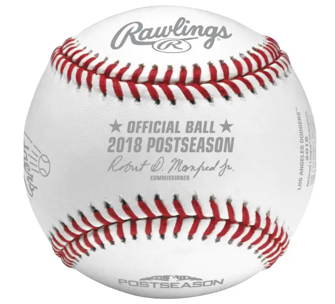2018 Los Angeles Dodgers World Series NL Champions Baseball With UV Protected Case 