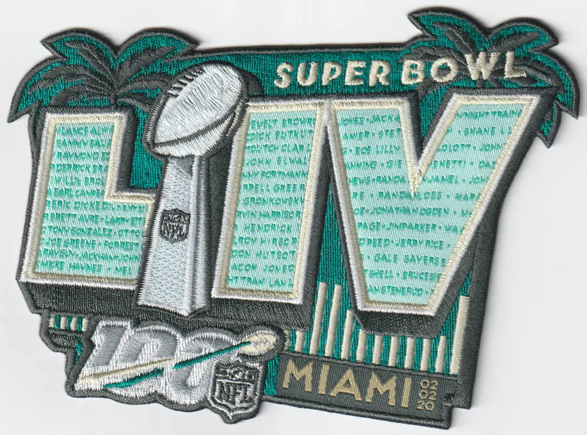 2020 NFL Super Bowl 54 Media Patch Kansas City Chiefs Vs. San Francisco 49ers