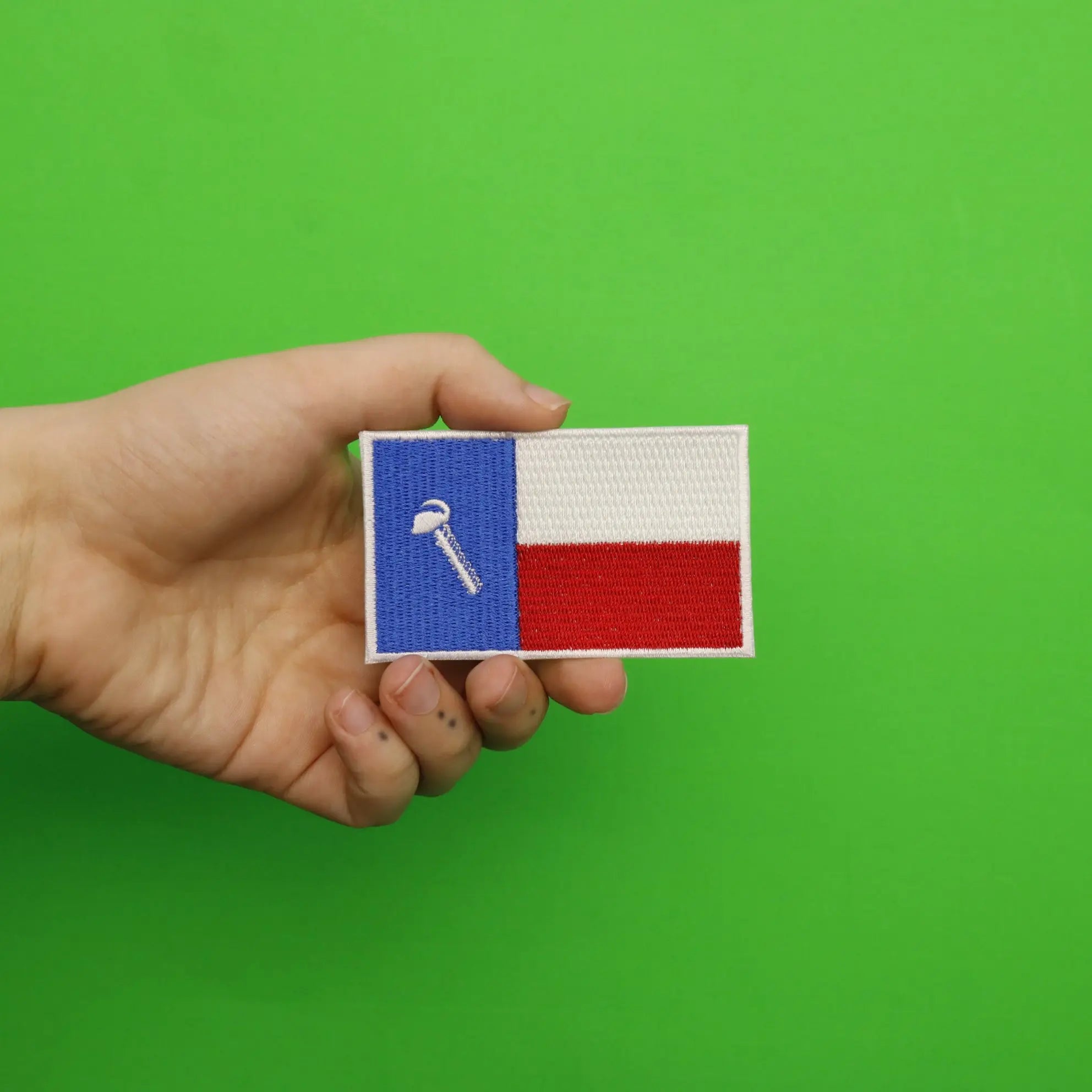 Screw Texas Flag Parody Embroidered Iron On Patch