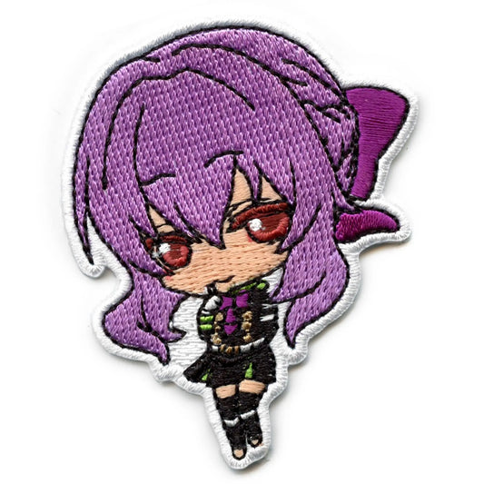 Seraph of the End Shinoa Anime Embroidered Iron On Patch 