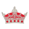 Royal Crown Metallic Embroidered Iron On Patch 