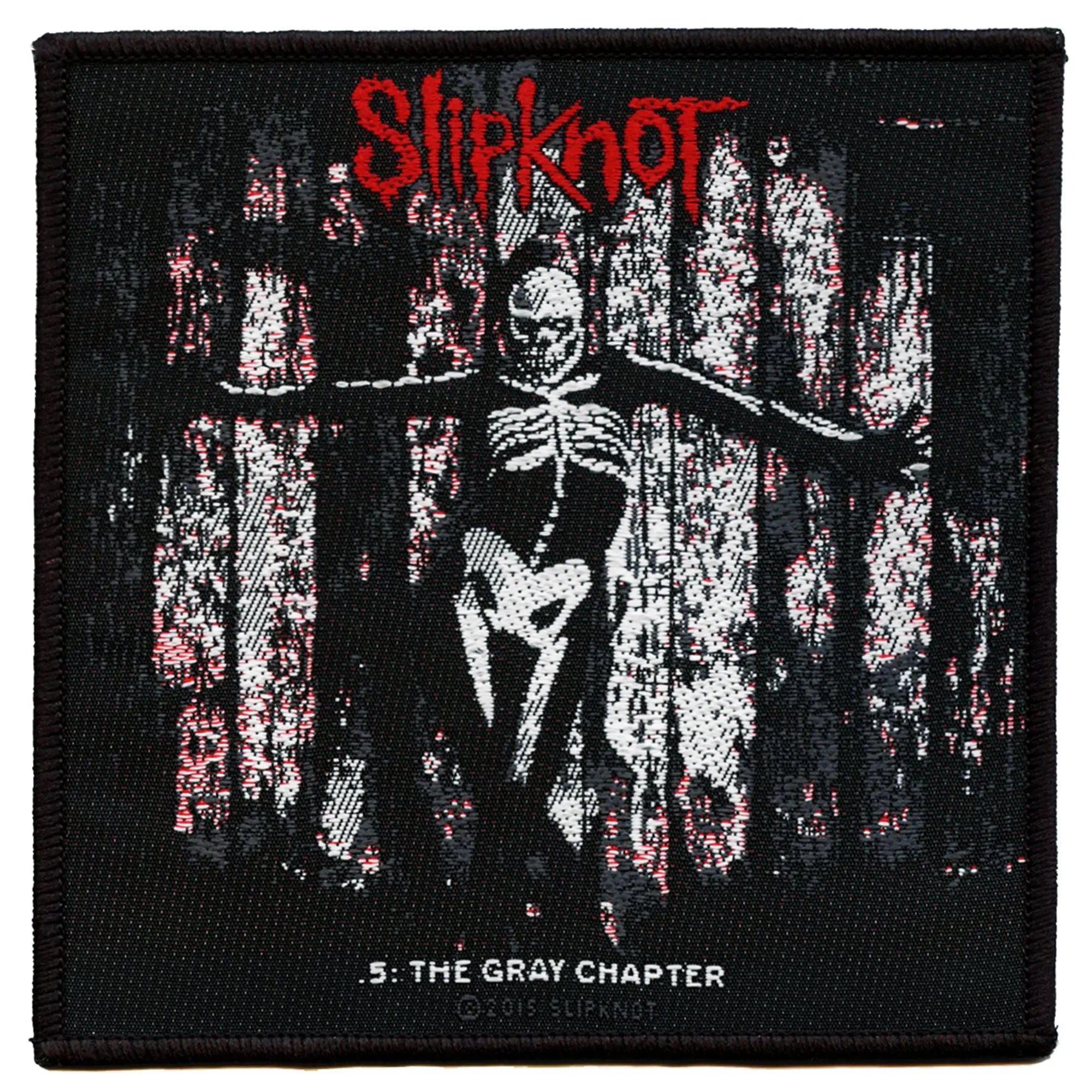 Slipknot The Gray Chapter Patch Album American Metal Woven Iron