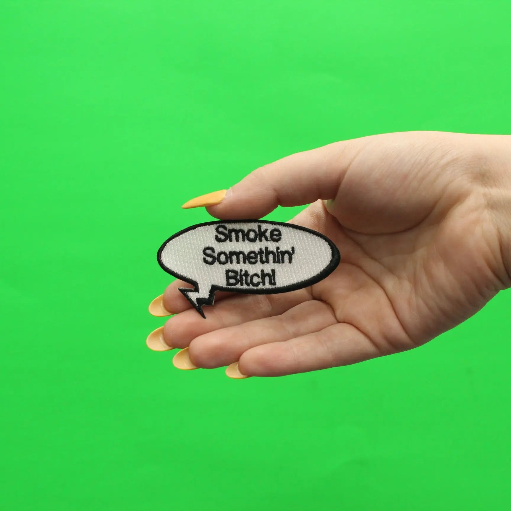 Trill Sweet James Jones Smoke Somethin B**ch Iron On Patch