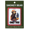 Smokey Bear Only You Patch Prevent Forest Fires Embordered Iron On