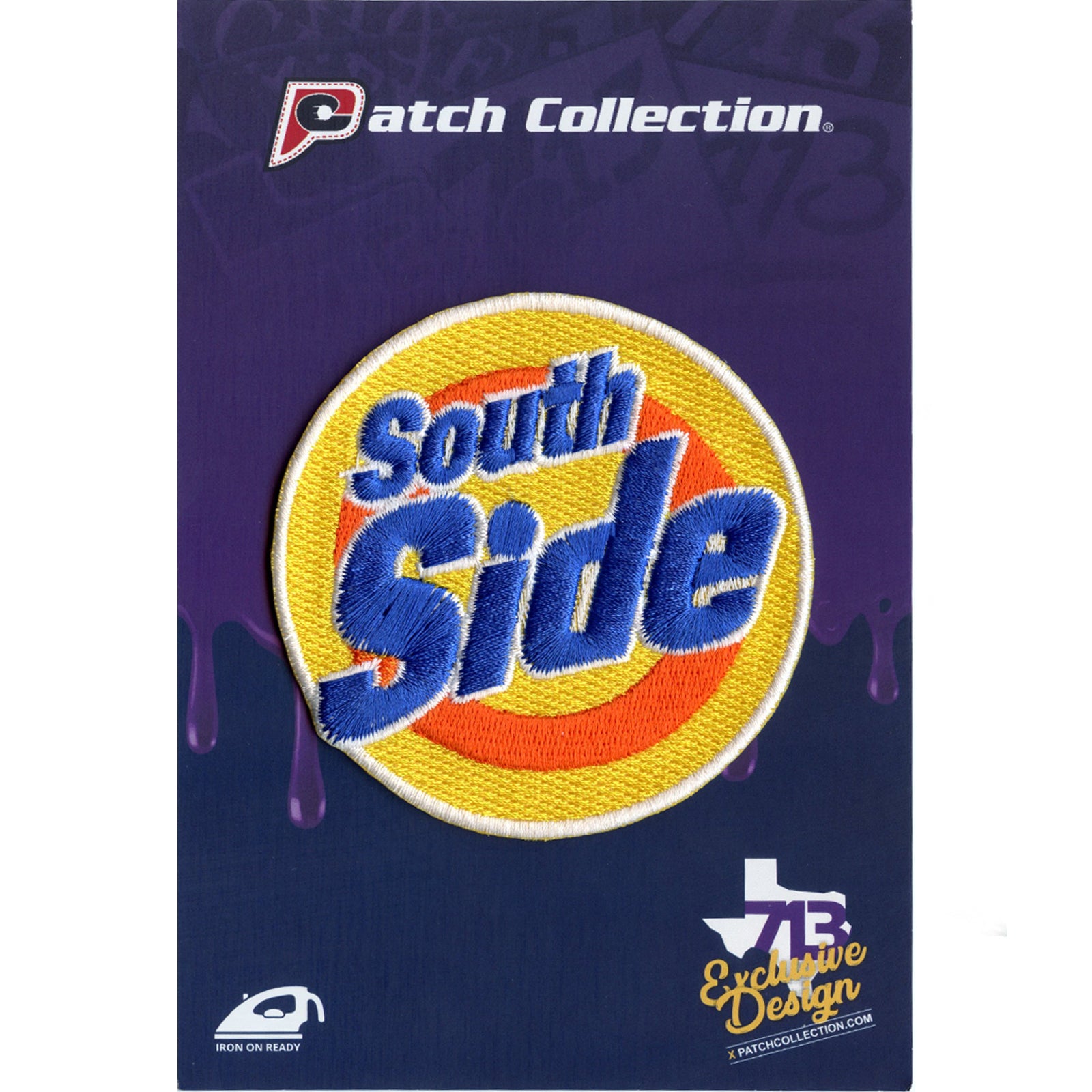 Southside Houston Texas Iron On Embroidered Patch