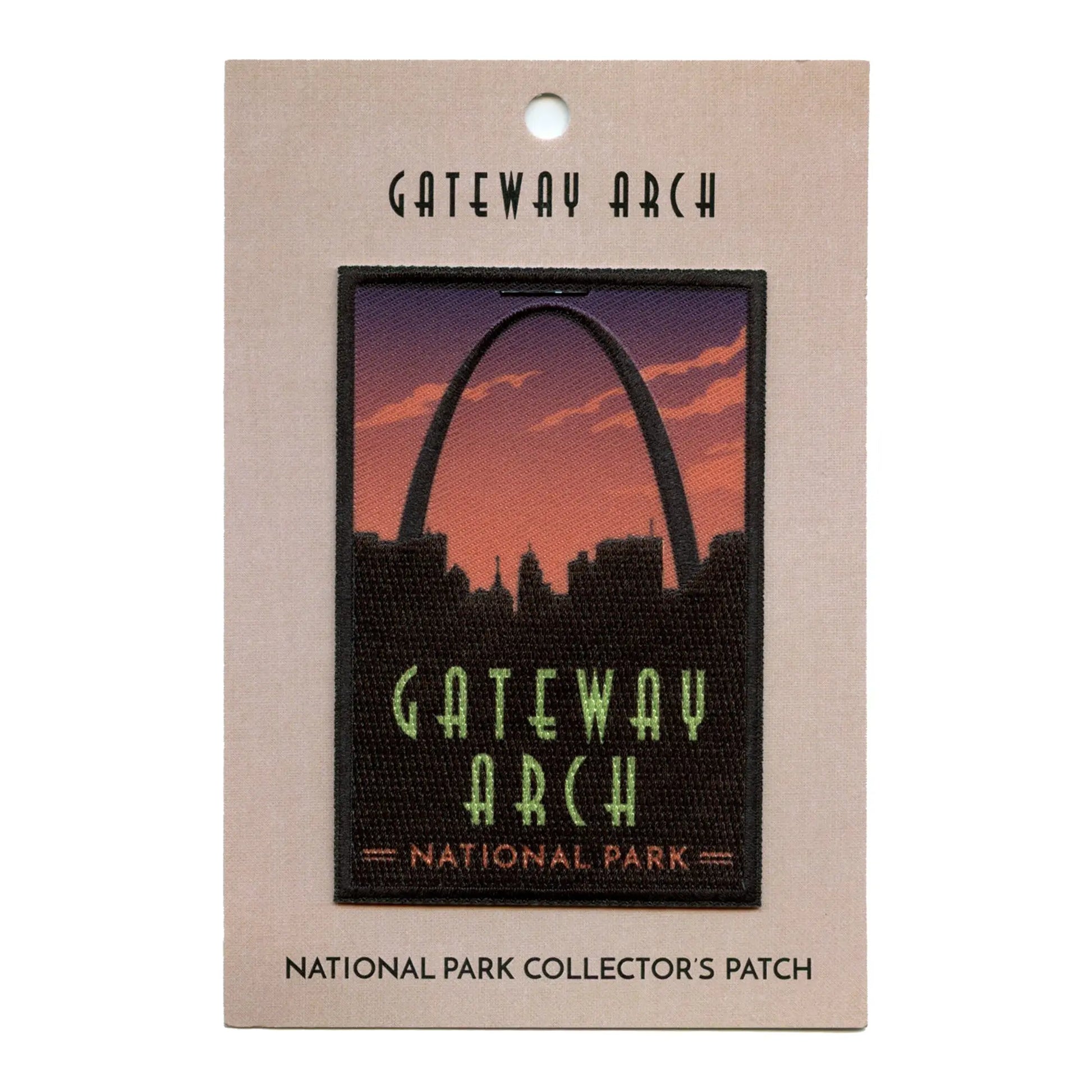 Gateway Arch National Park Patch St. Louis Missouri Travel embroidered Iron On