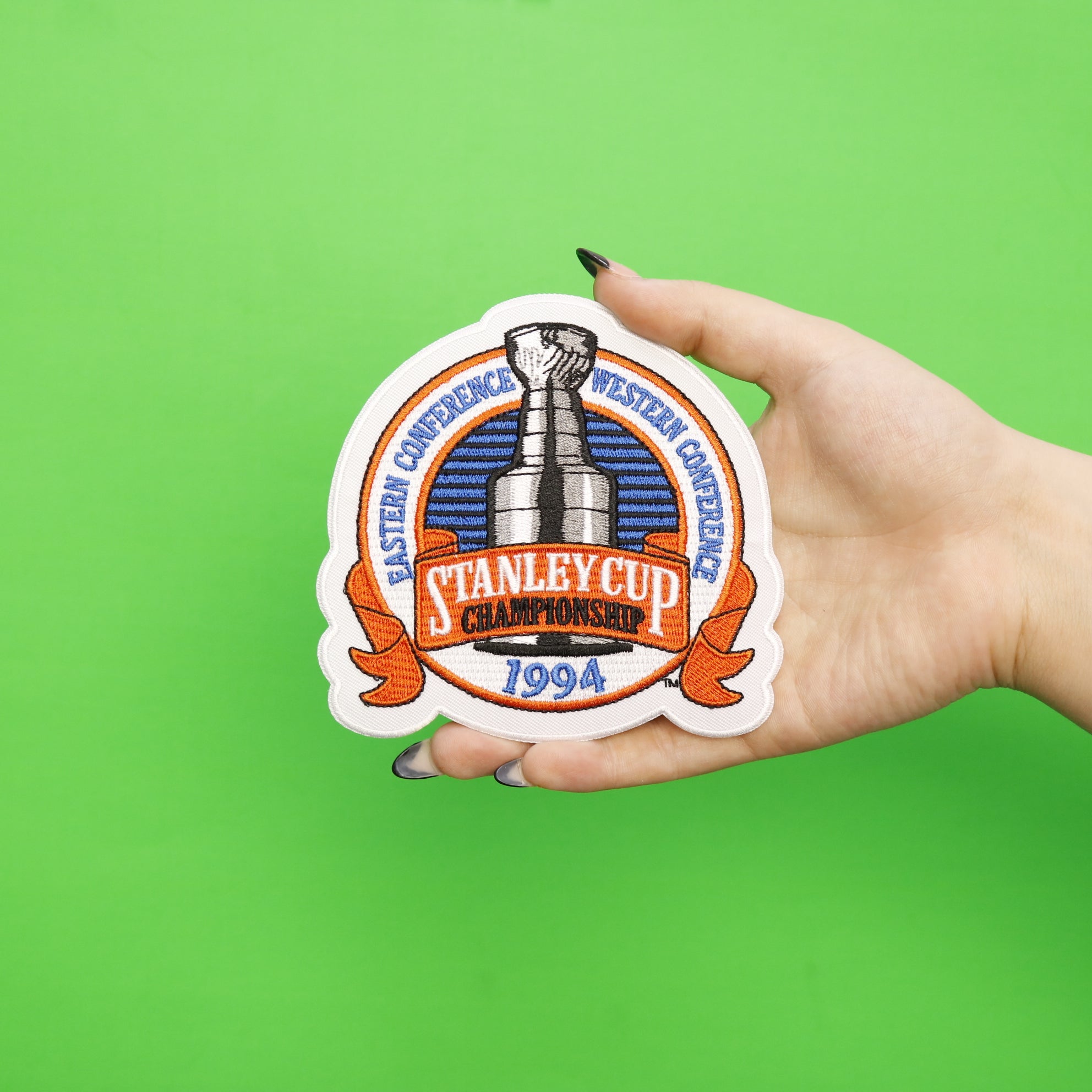 1994 NHL Stanley Cup Jersey Patch New York Rangers vs. Vancouver Canucks