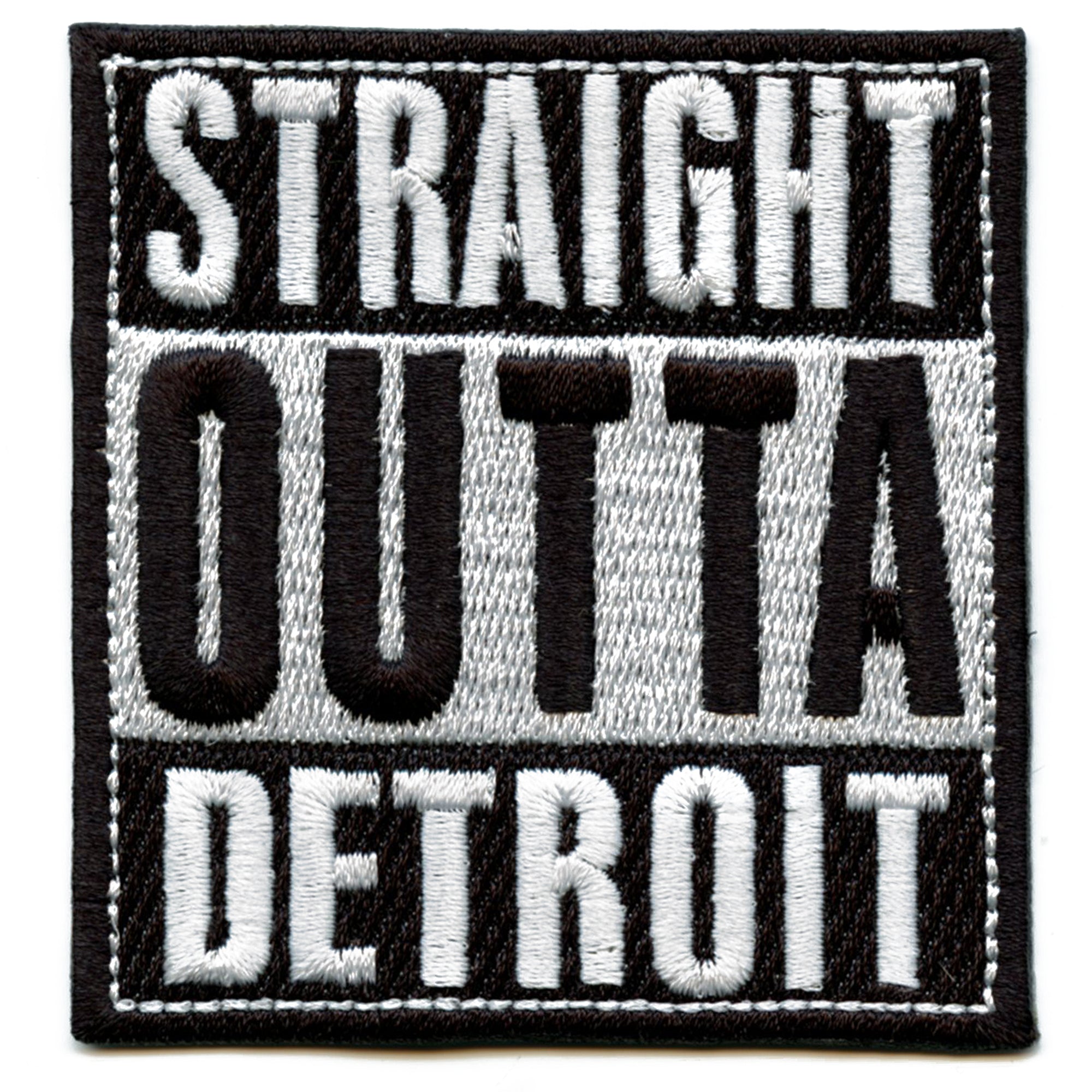  Detroit Iron On Patch