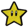 Super Mario Small Star Patch Nintendo Smash Bros Embroidered Iron On