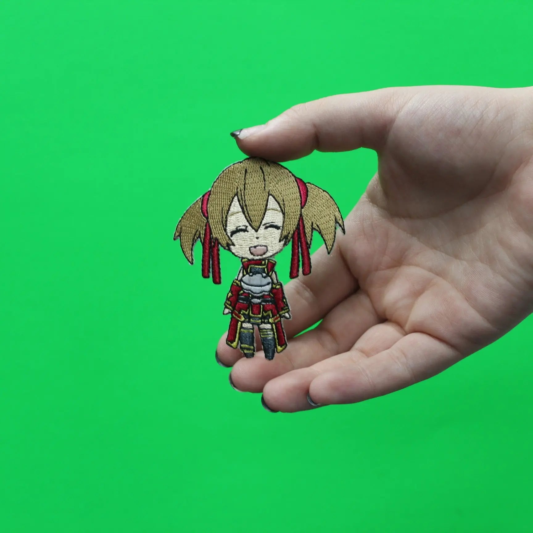 Sword Art Online SAO Silica Anime Embroidered Iron On Patch