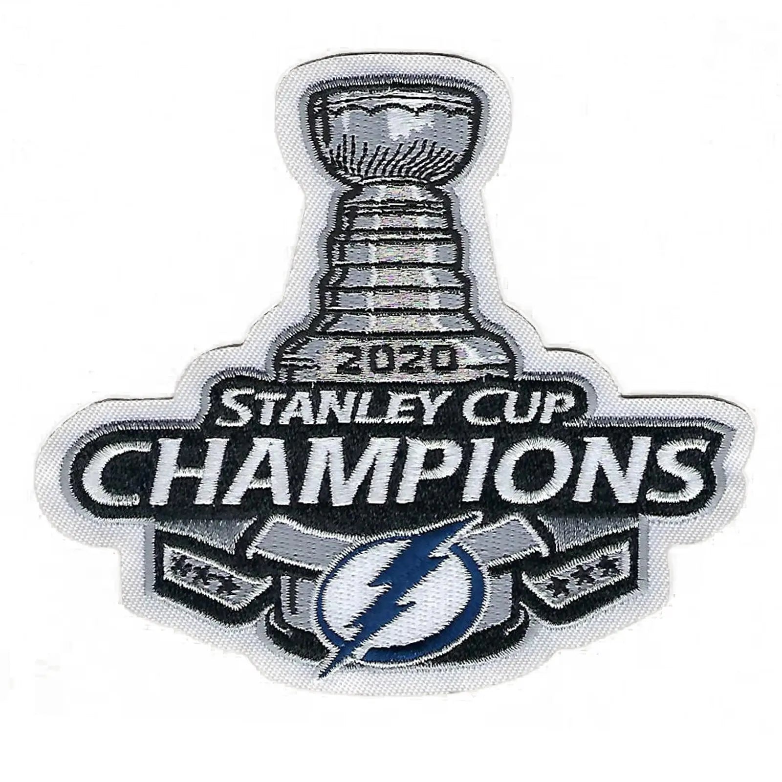 2020 NHL Stanley Cup Final Champions Tampa Bay Lightning Commemorative Jersey Patch