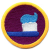 Teeth Brushing Merit Badge Embroidered Iron-on Patch 