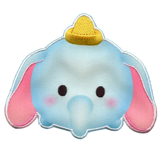 Disney Dumbo Tsum Tsum Embroidered Applique Iron On Patch 