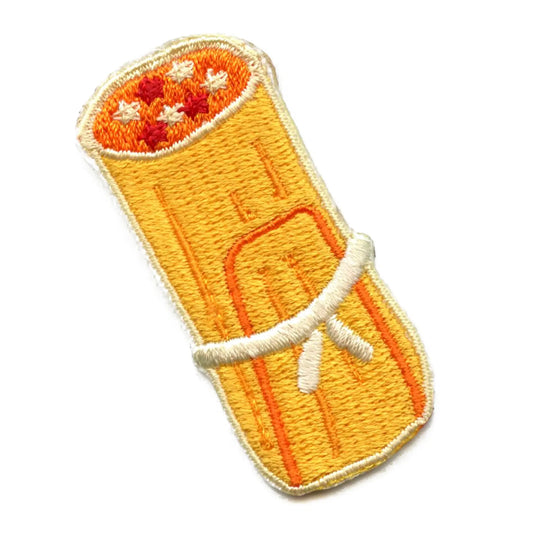 Classic Tamale Patch Food Emoji Embroidered Iron On 