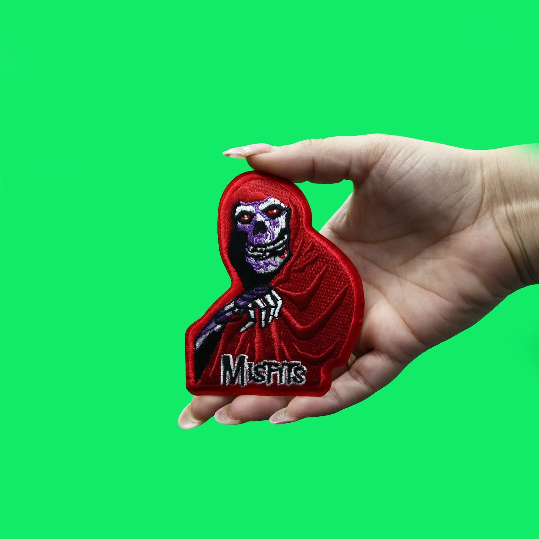 The Misfits Patch Red Friend Embroidered Iron On
