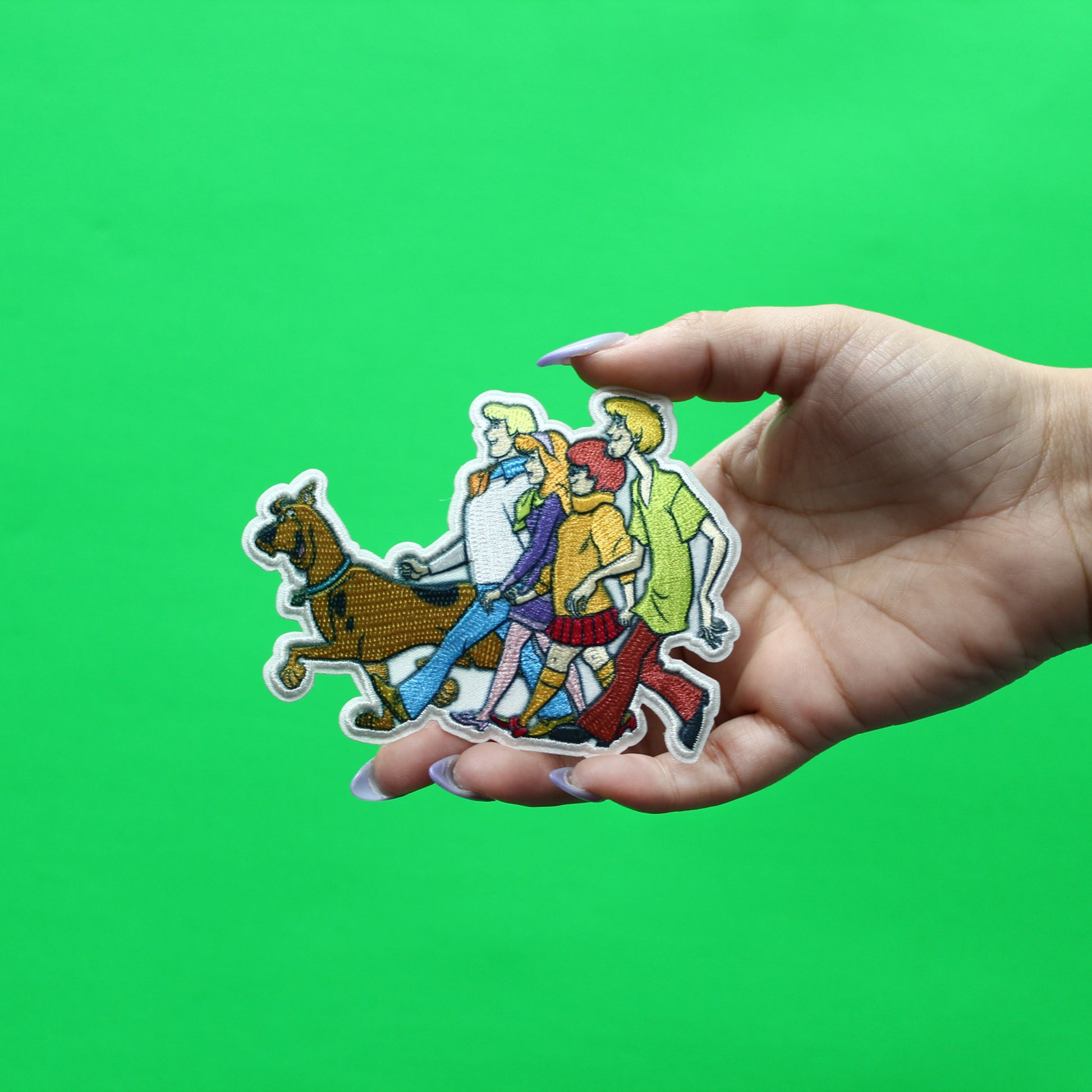 Official Scooby-Doo! Patch The Gang Embroidered Iron On