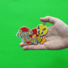 Official Tweety Bird Love Bird Heart Embroidered Iron On Patch 