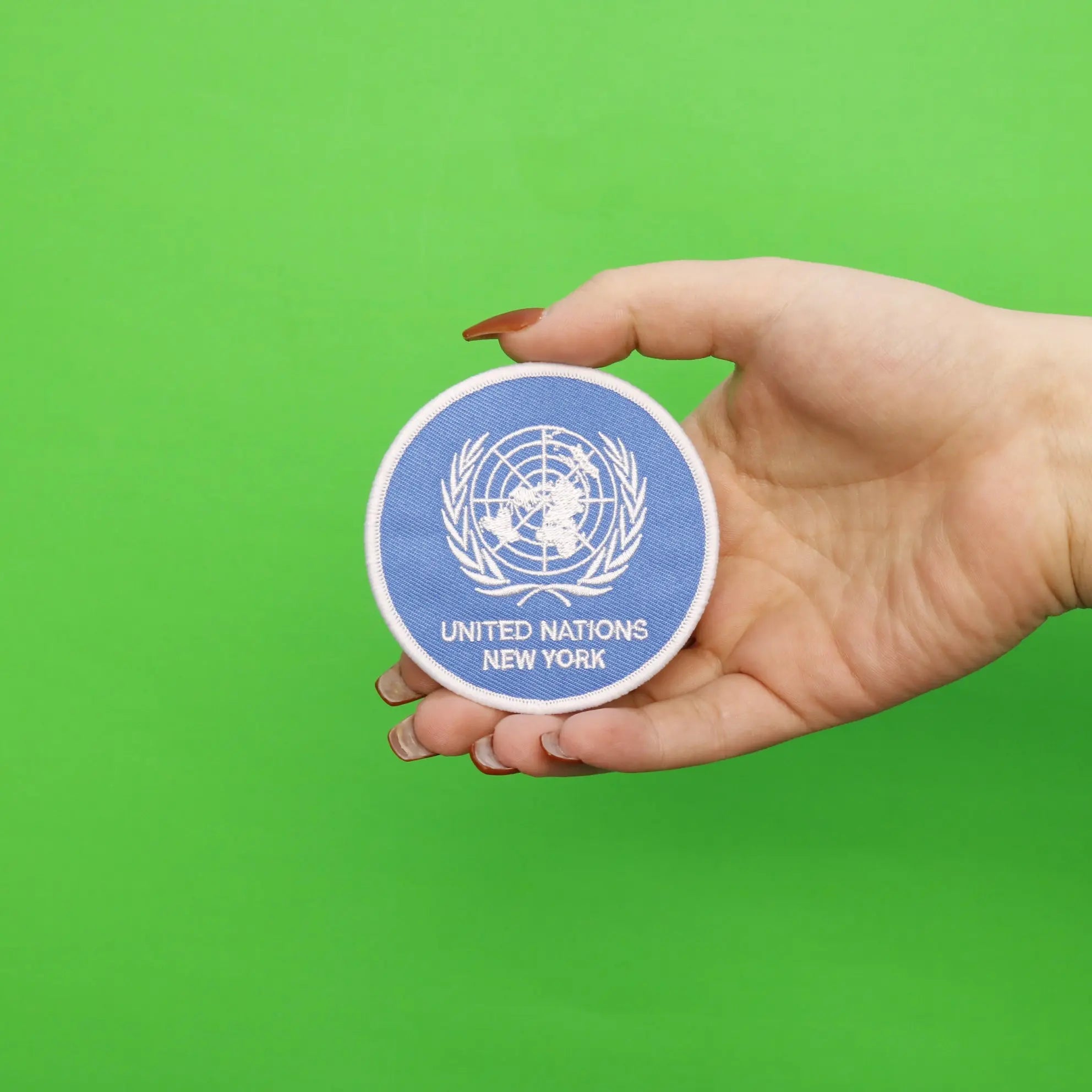 United Nations New York  Iron On Patch