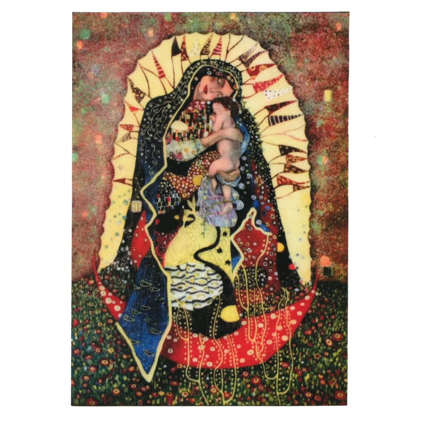 Virgin Mary With Baby Jesus Iron-On FotoPatch