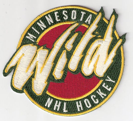Minnesota Wild Jersey Shoulder Logo Patch 