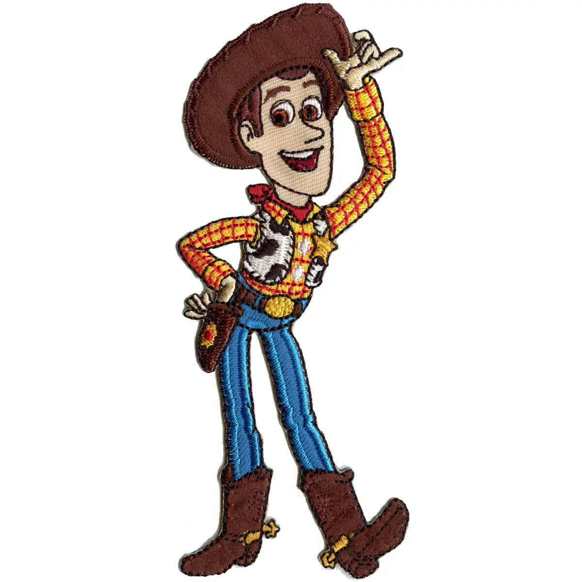 Disney Pixar Toy Story Woody Full Body Embroidered Applique Iron On Patch 