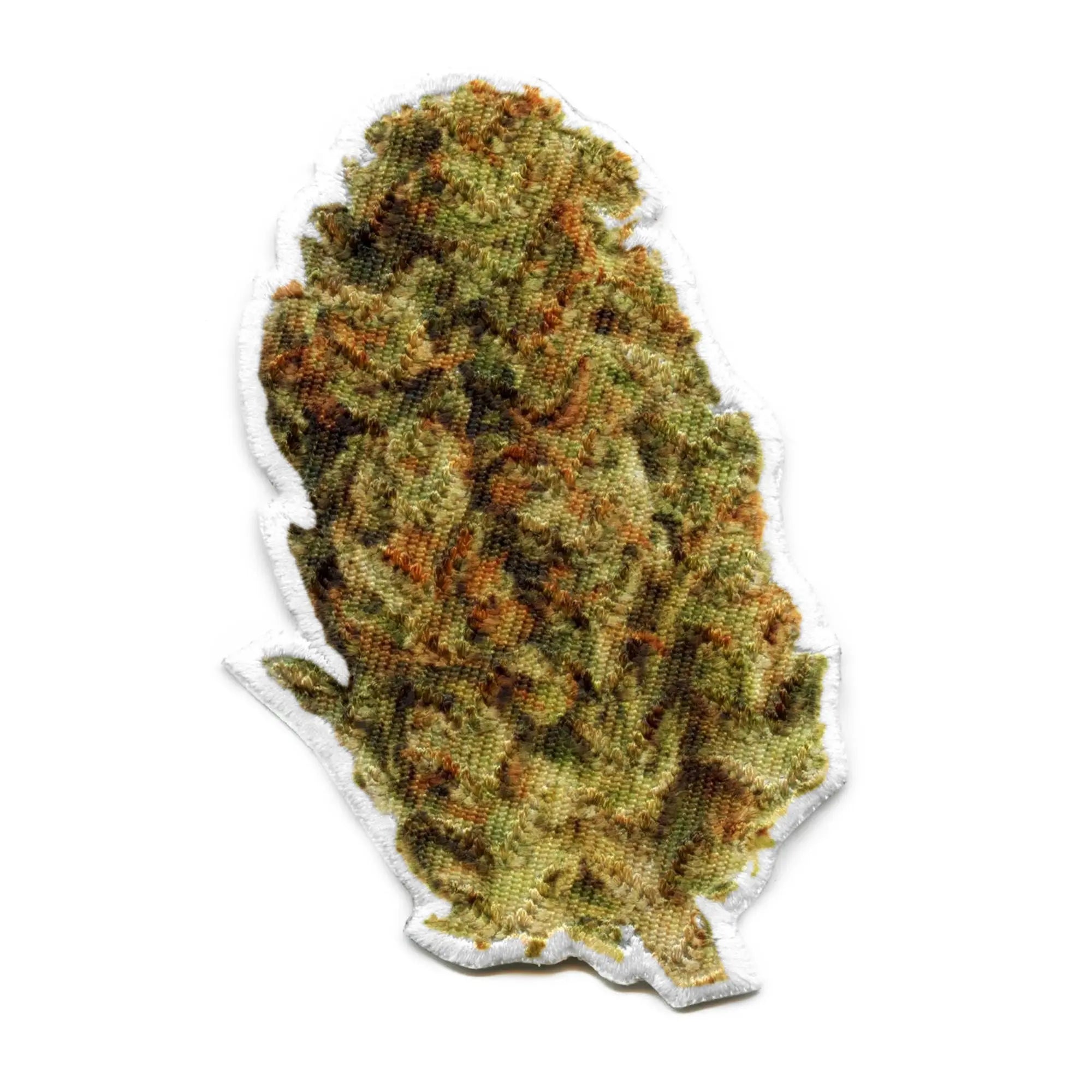 Weed Nug Textured Patch Smoke Stoner Medicinal Embroidered Iron On