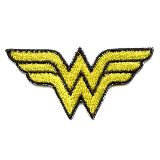 Small DC Comics Wonder Woman Logo Iron on Patch 