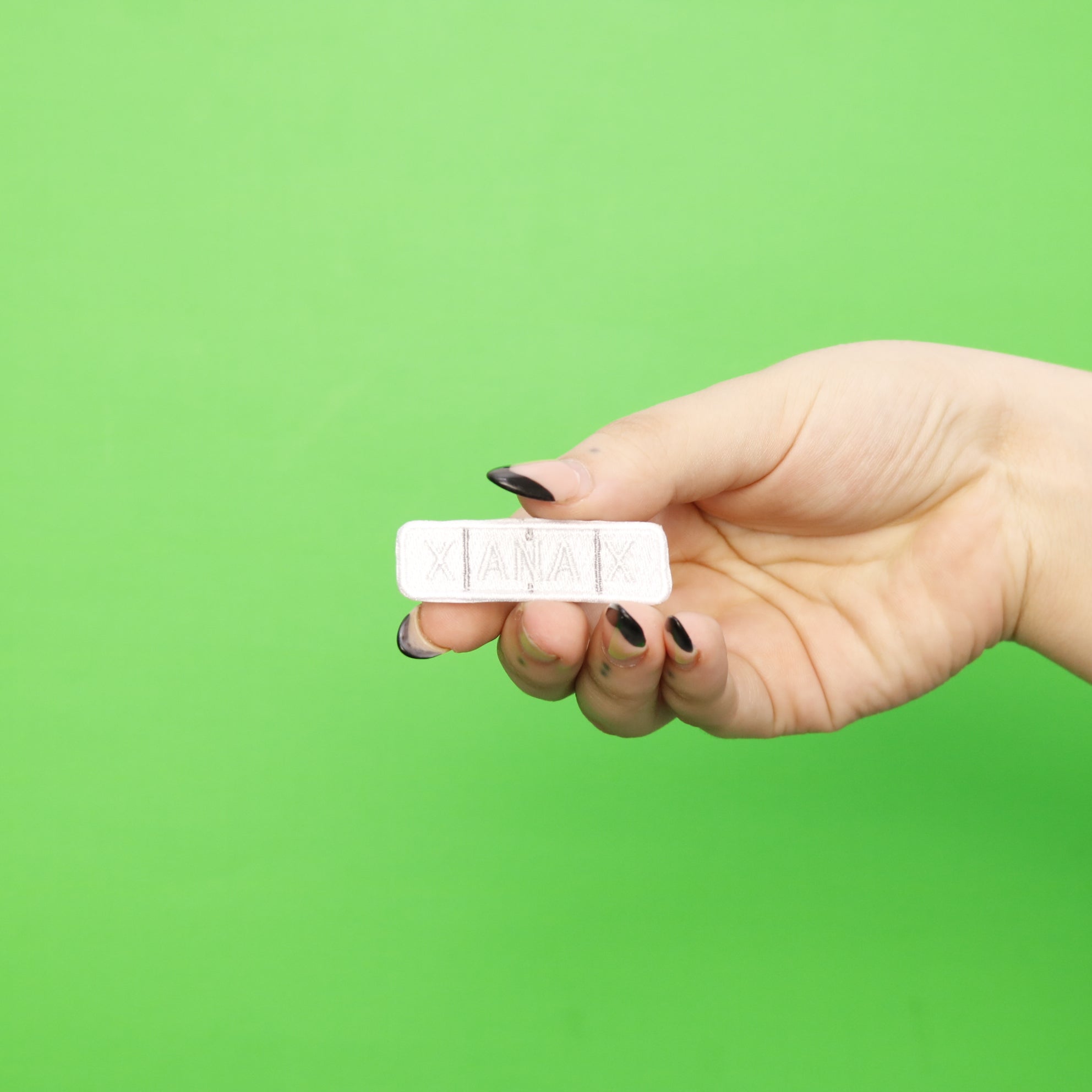 Xany Bar Pill Embroidered Iron On Patch