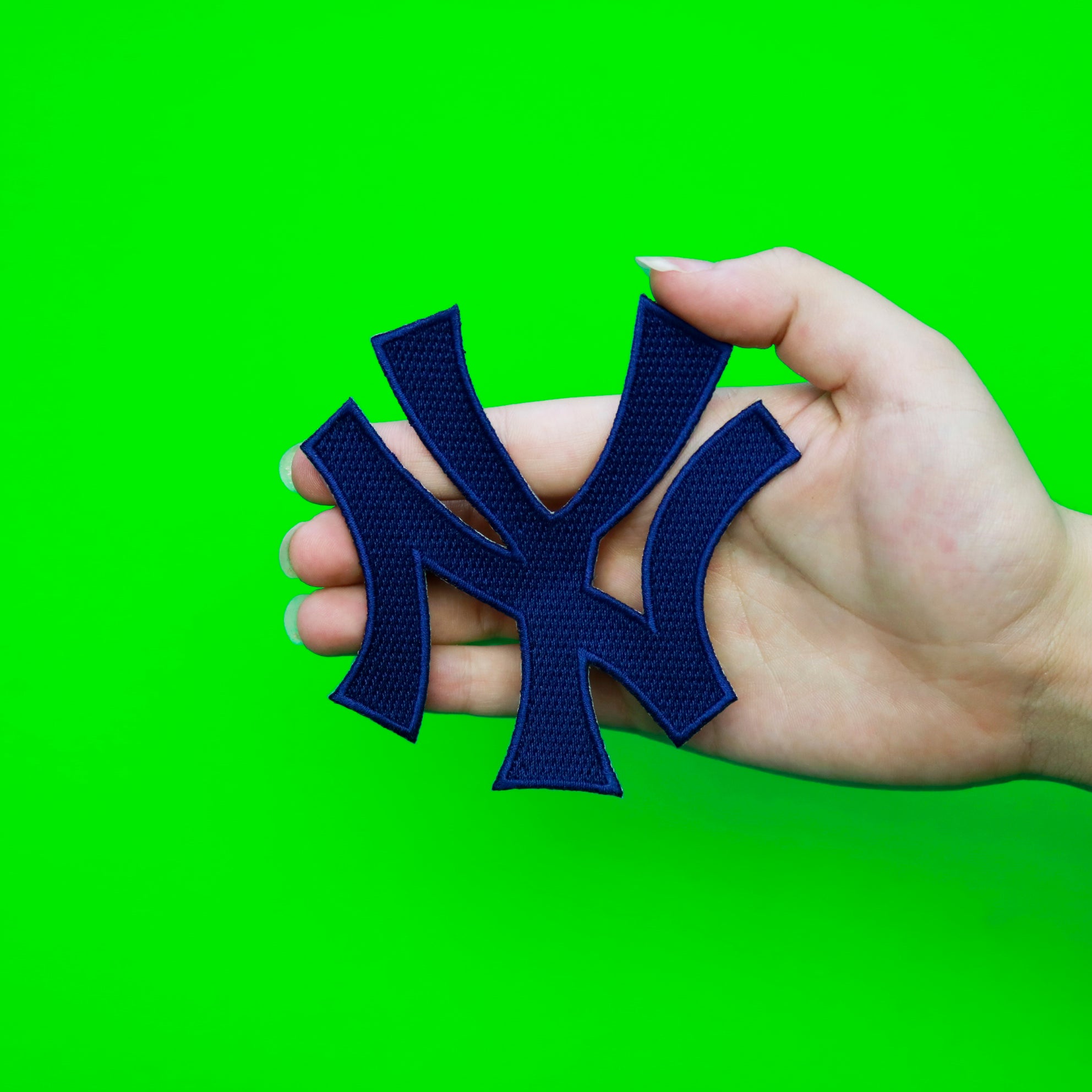 New York Yankees "NY" Blue Logo Patch