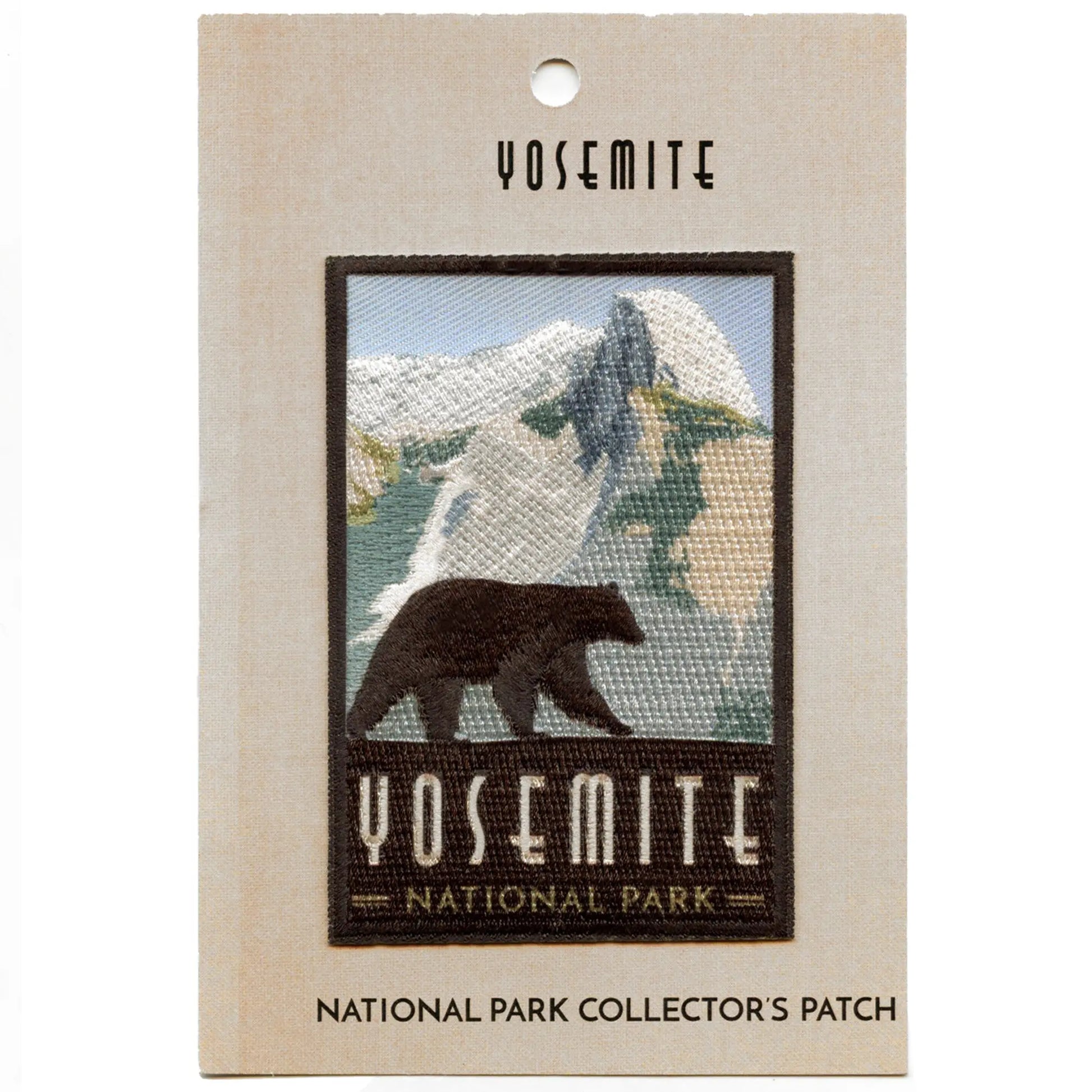 Yosemite National Park Patch Bear Sierra Nevada Sublimated Embroidery Iron On