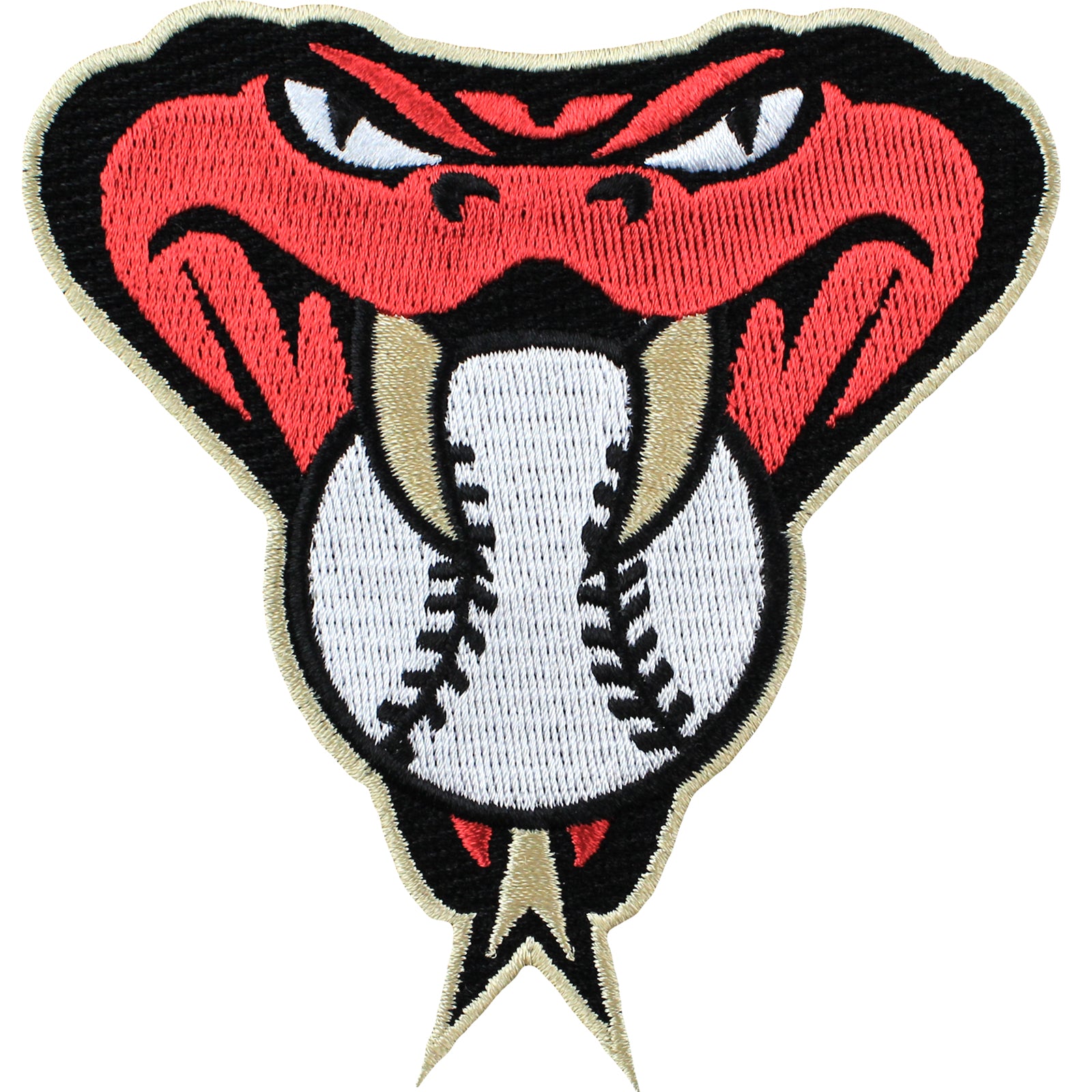 Arizona Diamondbacks Snake Head (Tan) Patch – The Emblem Source