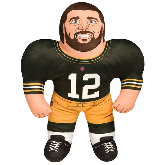 Green Bay Packers Aaron Rodgers #12 Plush Studd Doll 