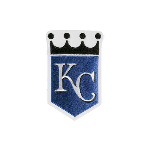 Kansas City Royals Alternate Sleeve Patch (Black Crown)