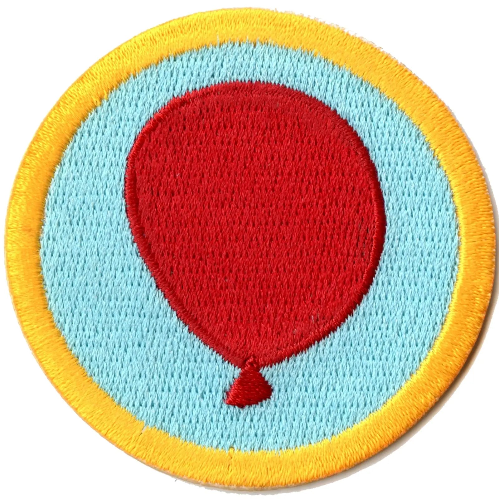 Balloon Tying Merit Badge Embroidered Iron-on Patch