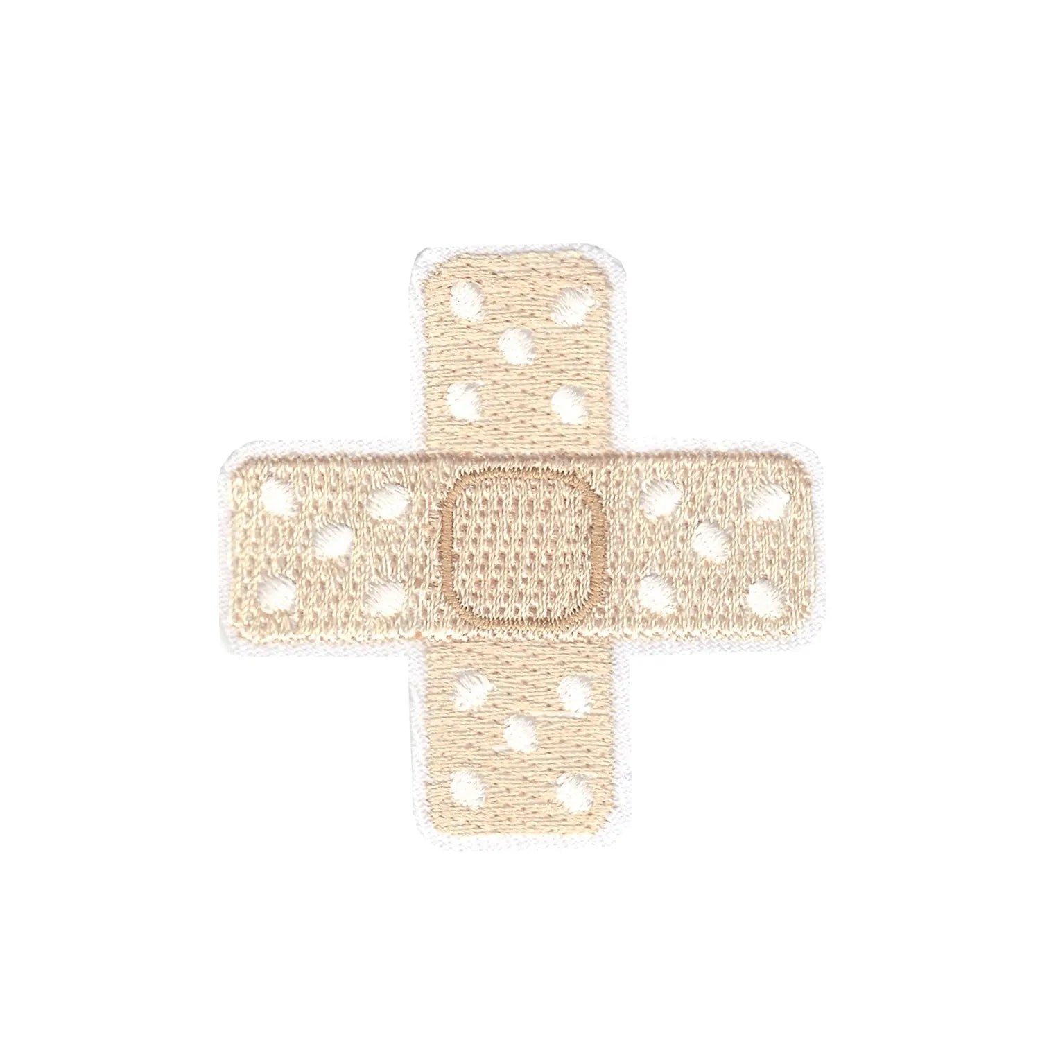 Band-Aid Emoji Iron On Embroidered Patch 
