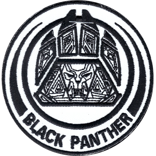 Marvel Comics 'Black Panther' Crest Iron on Patch 