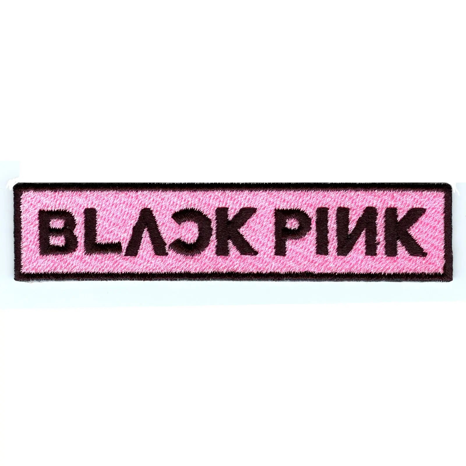 K-Pop Black Pink Alternate Logo Iron On Patch