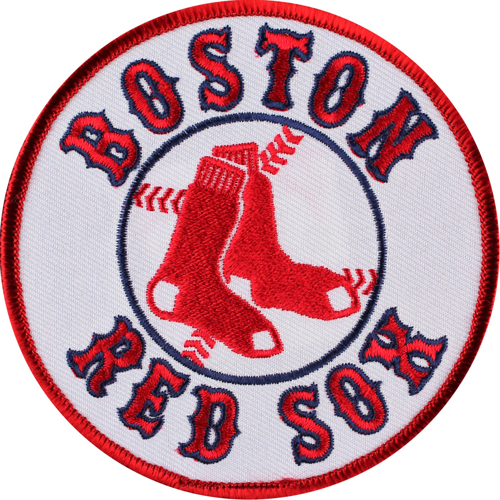 BOSTON RED SOX - SOCKS LOGO JERSEY SLEEVE PATCH MLB LICENSED